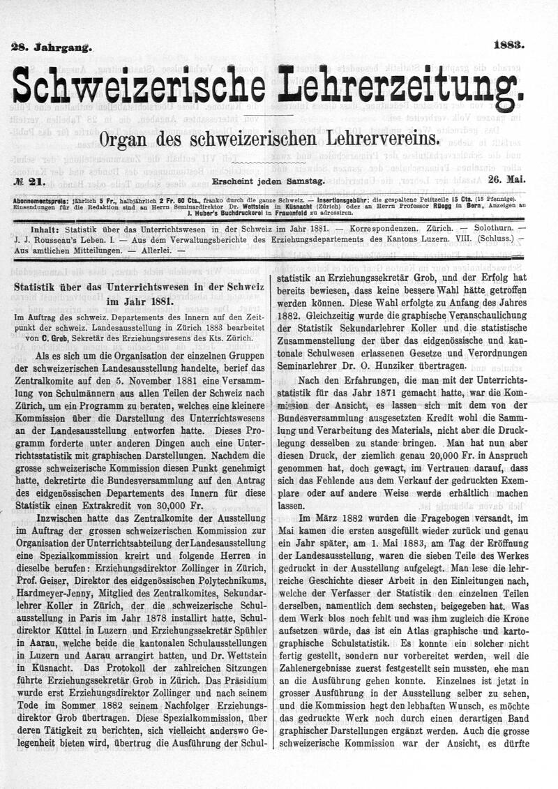 Buchumschlag - Heft 21