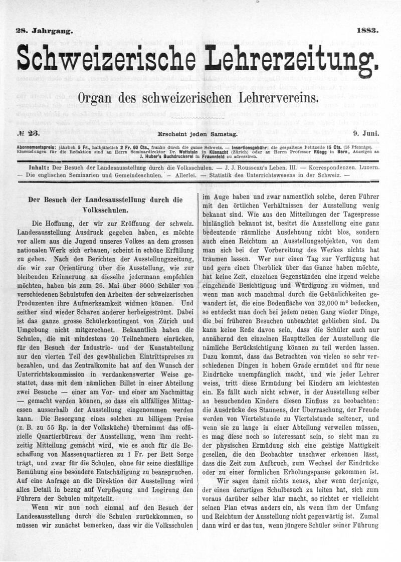 Buchumschlag - Heft 23