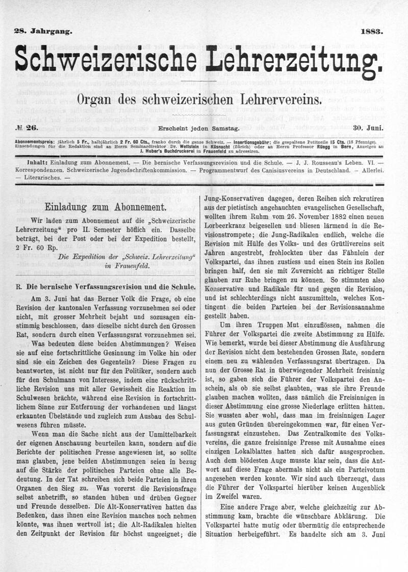 Buchumschlag - Heft 26