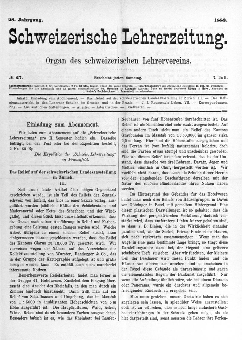 Buchumschlag - Heft 27