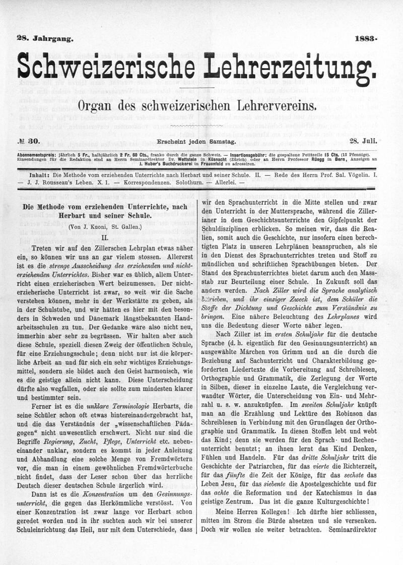 Buchumschlag - Heft 30