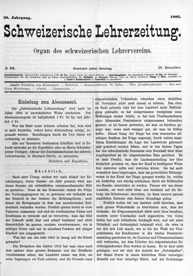 Buchumschlag - Heft 52
