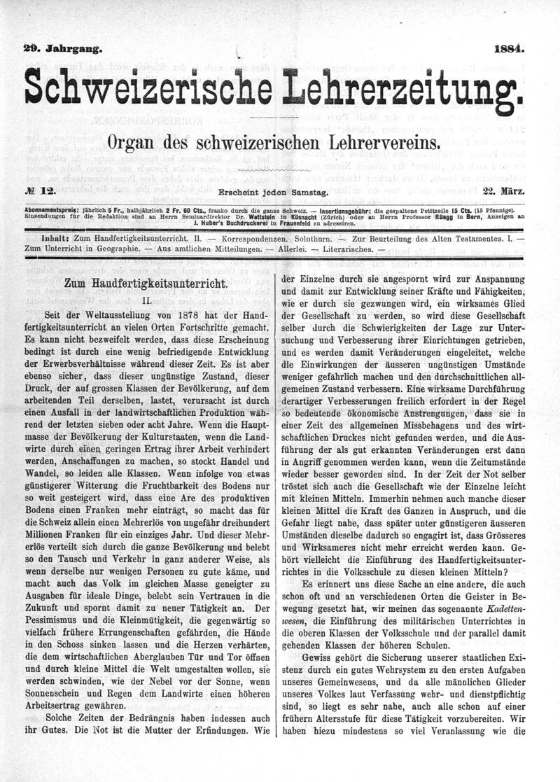 Buchumschlag - Heft 12