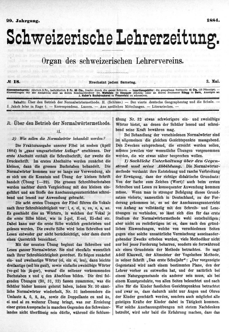 Buchumschlag - Heft 18