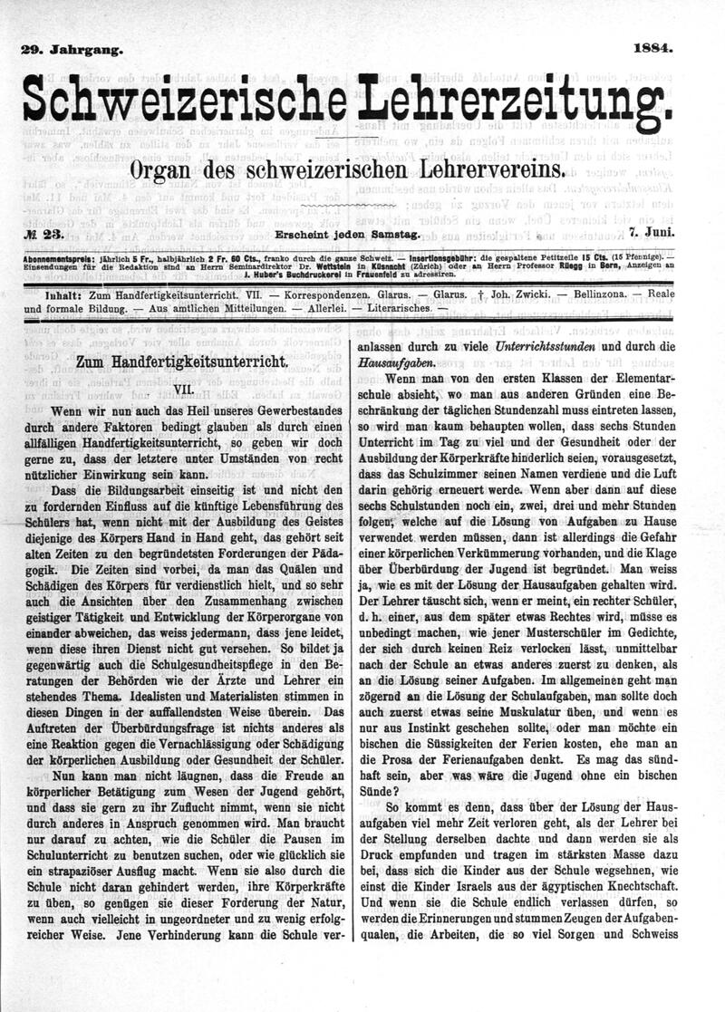Buchumschlag - Heft 23