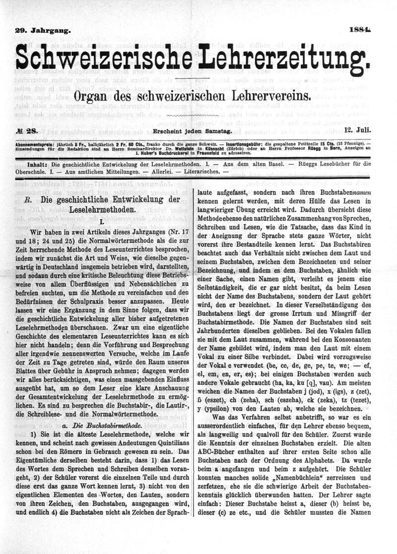 Buchumschlag - Heft 28