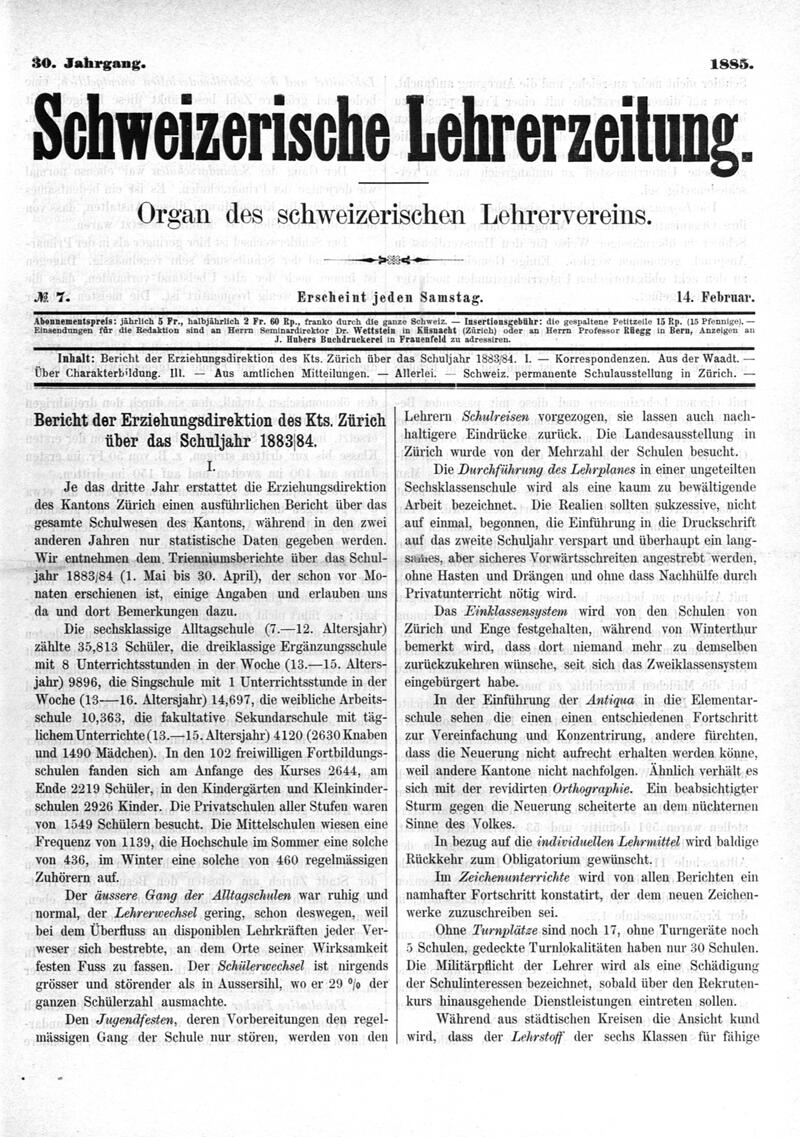 Buchumschlag - Heft 7