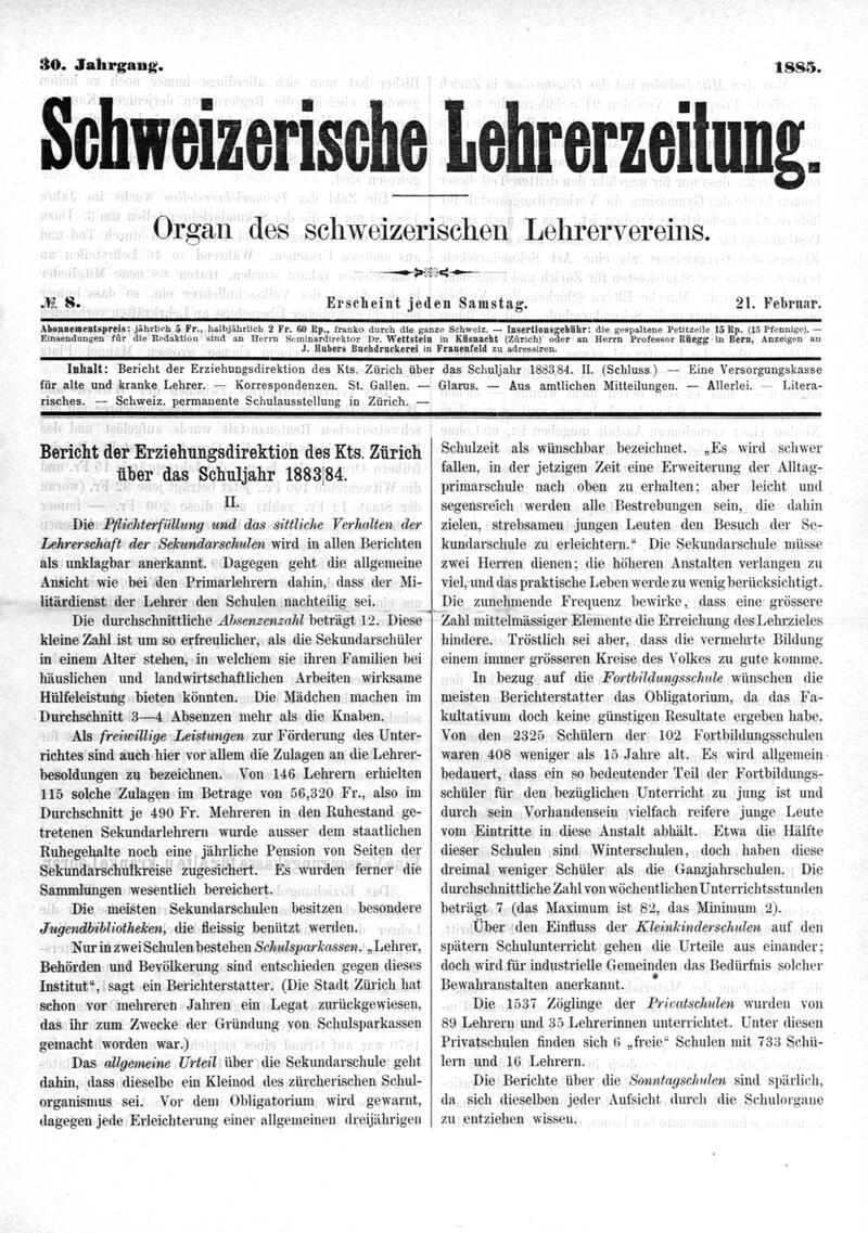 Buchumschlag - Heft 8