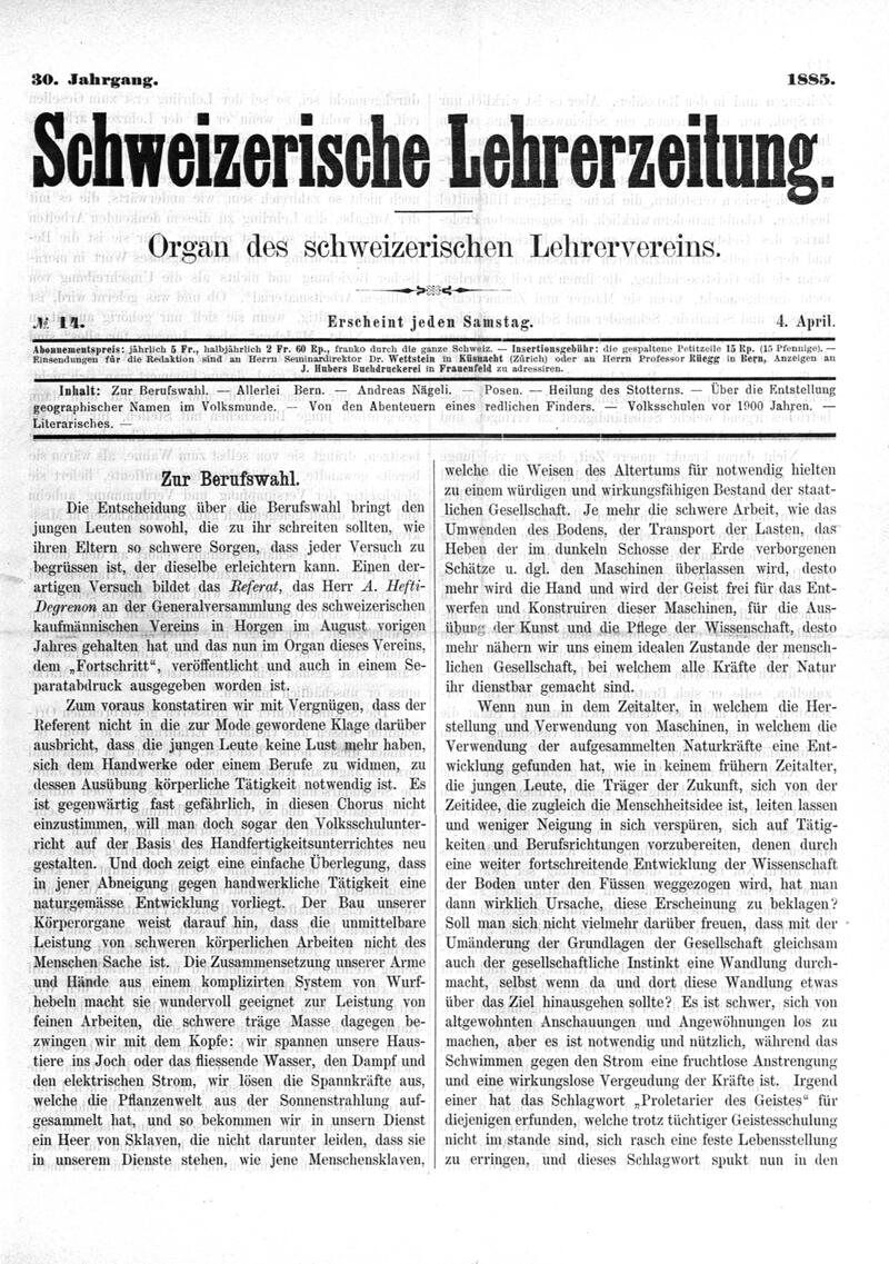 Buchumschlag - Heft 14