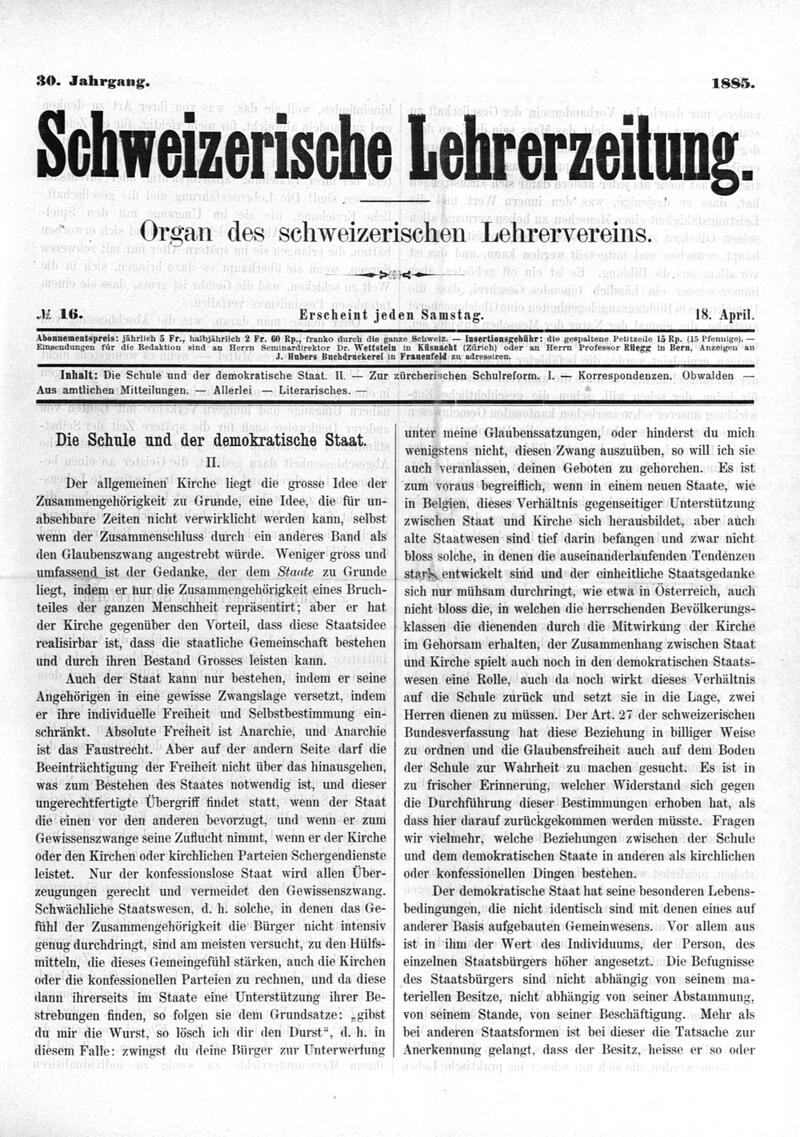 Buchumschlag - Heft 16