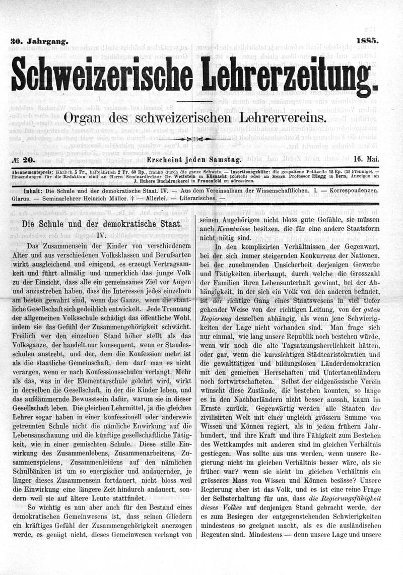 Buchumschlag - Heft 20
