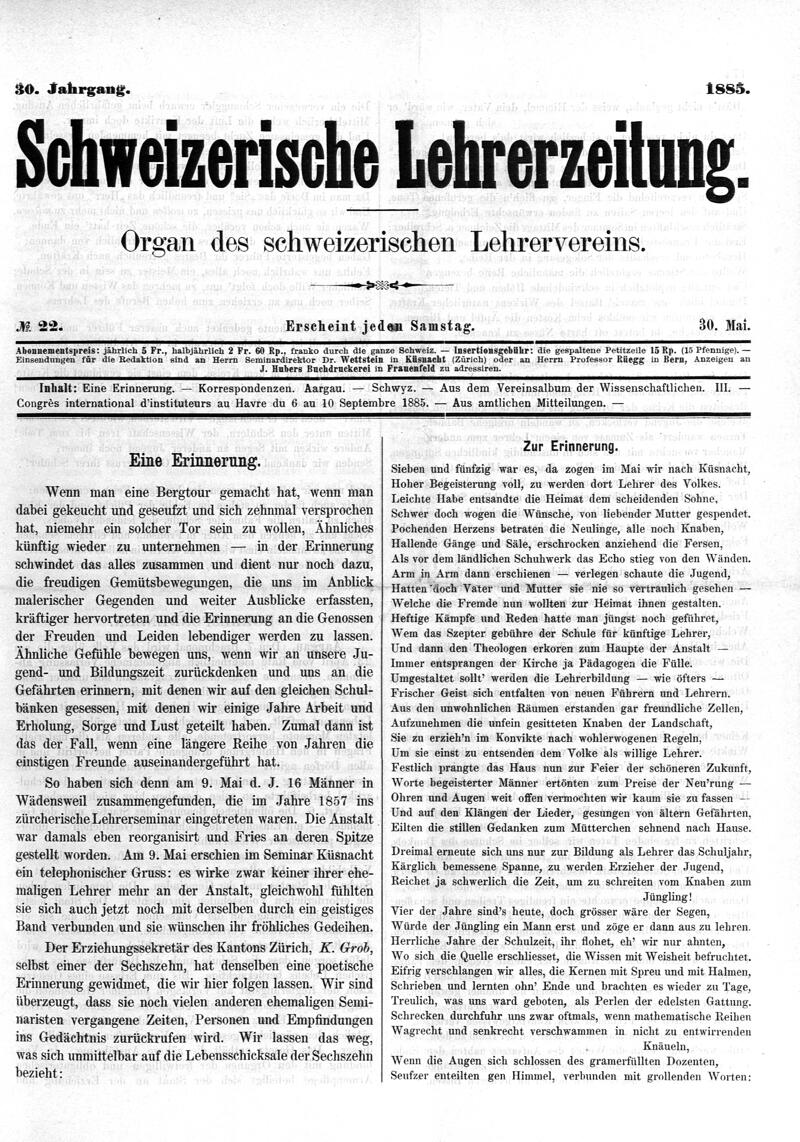 Buchumschlag - Heft 22