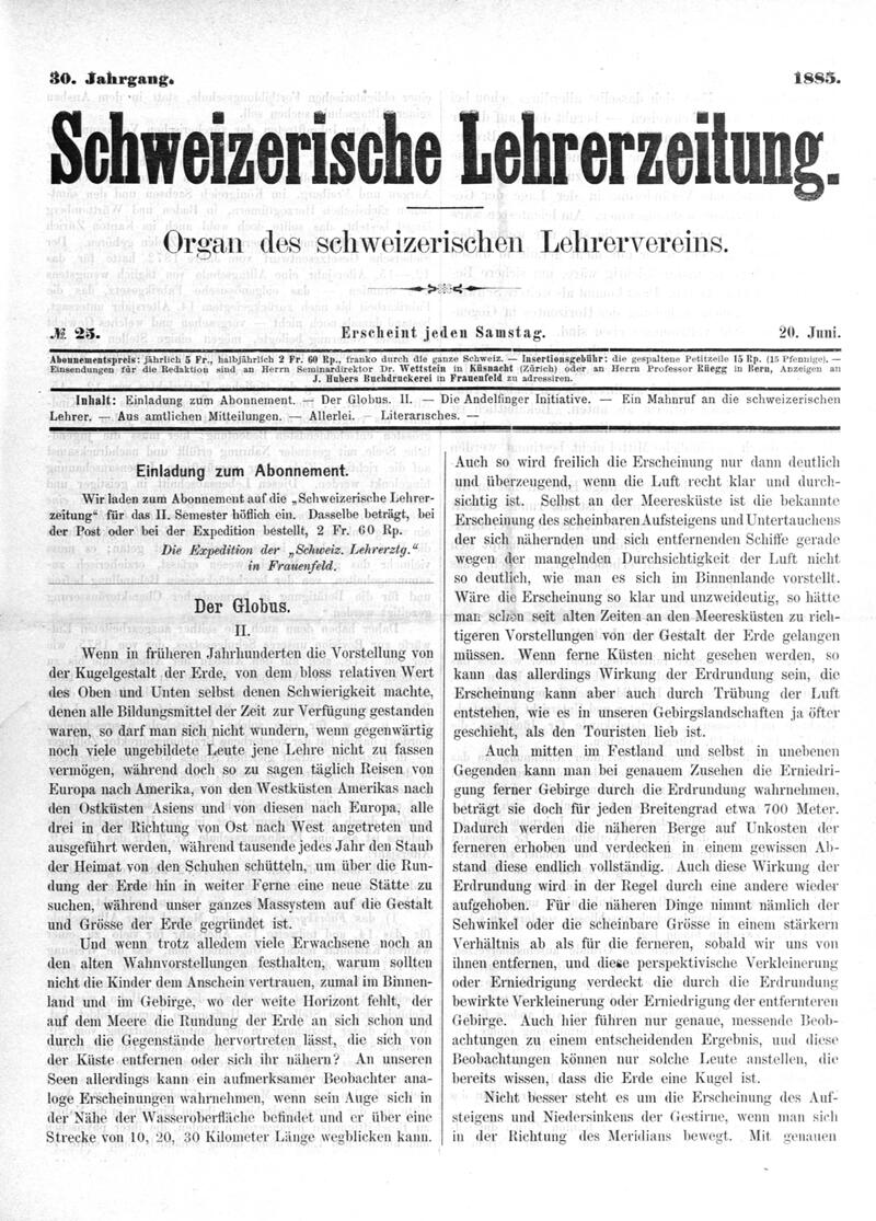 Buchumschlag - Heft 25