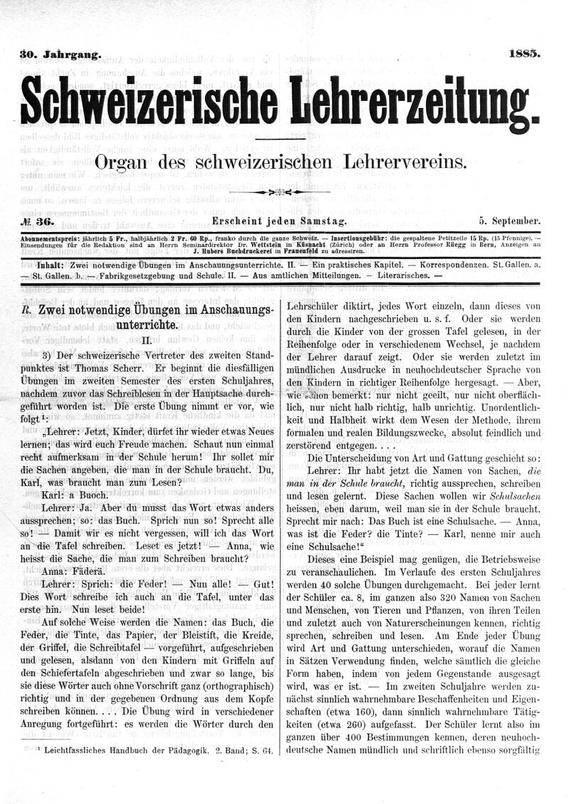 Buchumschlag - Heft 36