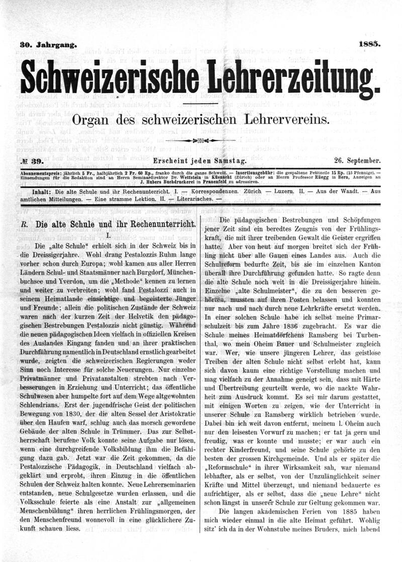 Buchumschlag - Heft 39