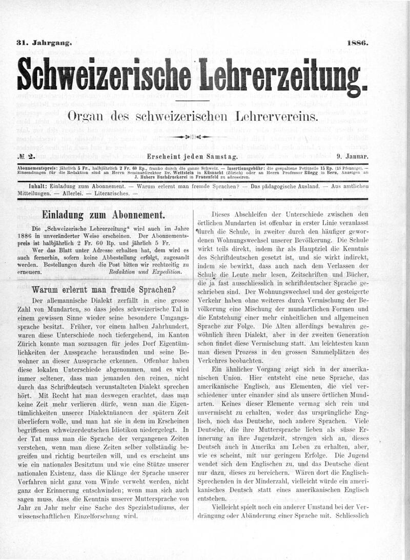 Buchumschlag - Heft 2