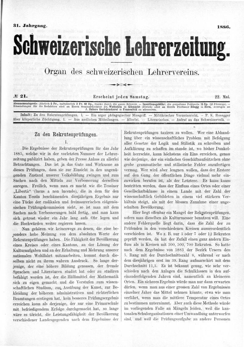 Buchumschlag - Heft 21