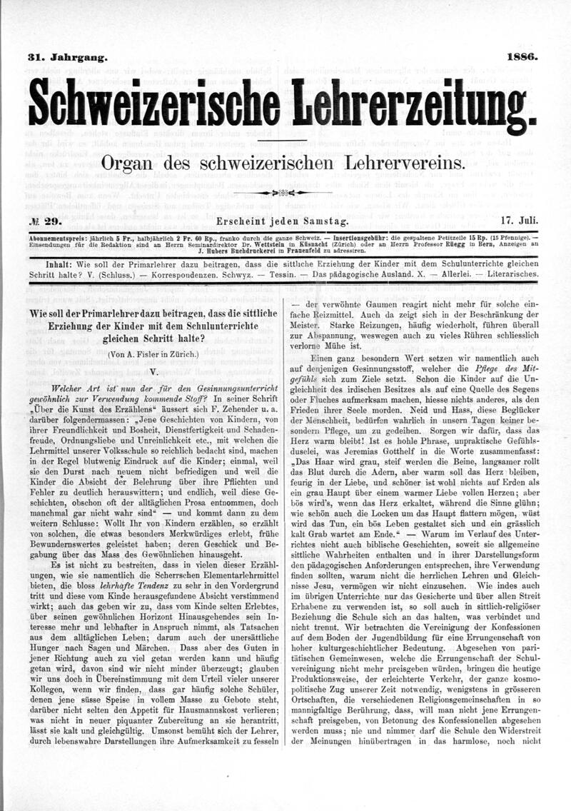 Buchumschlag - Heft 29