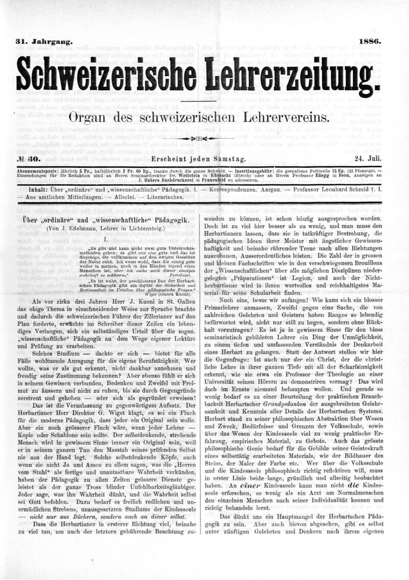 Buchumschlag - Heft 30