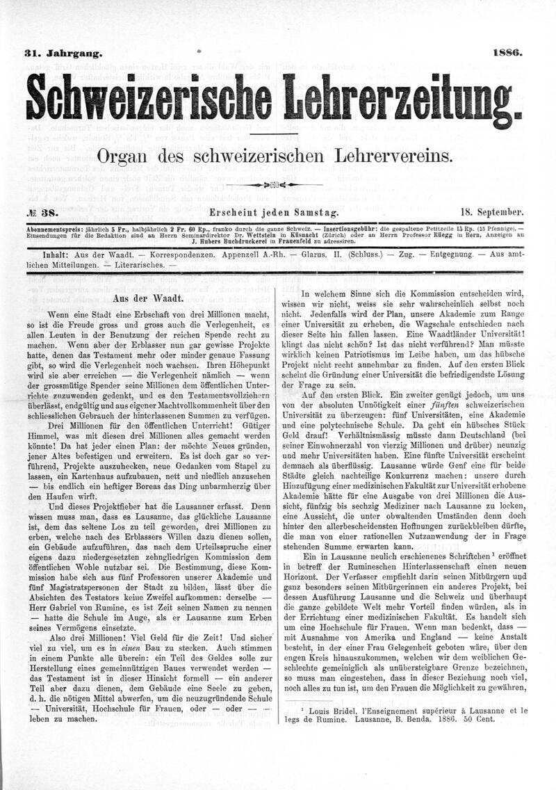 Buchumschlag - Heft 38