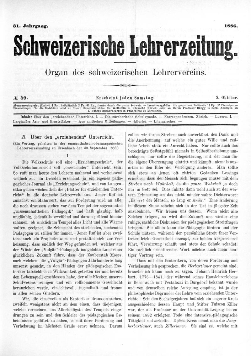 Buchumschlag - Heft 40