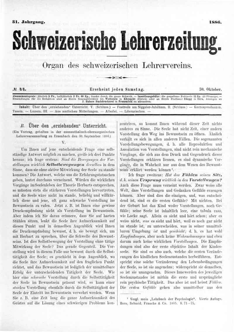 Buchumschlag - Heft 44