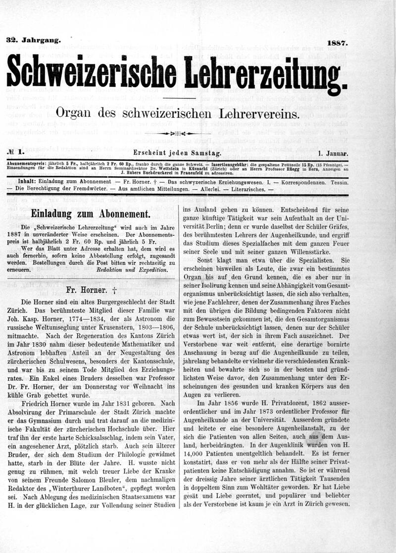 Buchumschlag - Heft 1