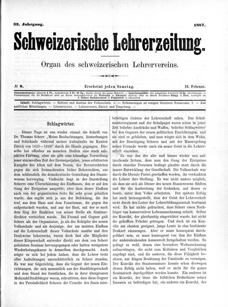 Buchumschlag - Heft 8