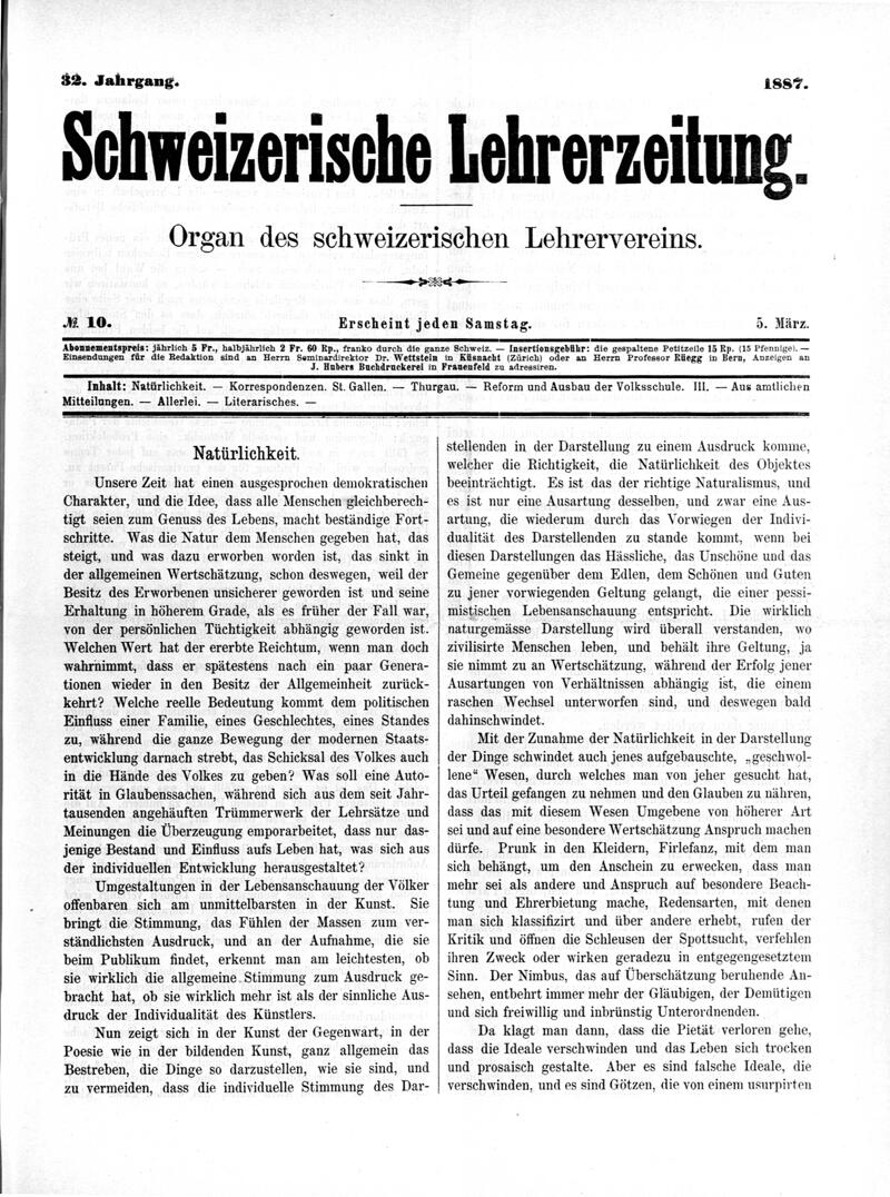 Buchumschlag - Heft 10