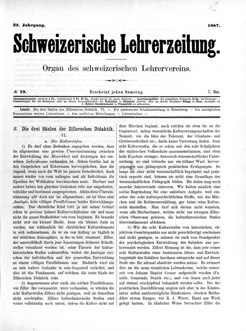 Buchumschlag - Heft 19