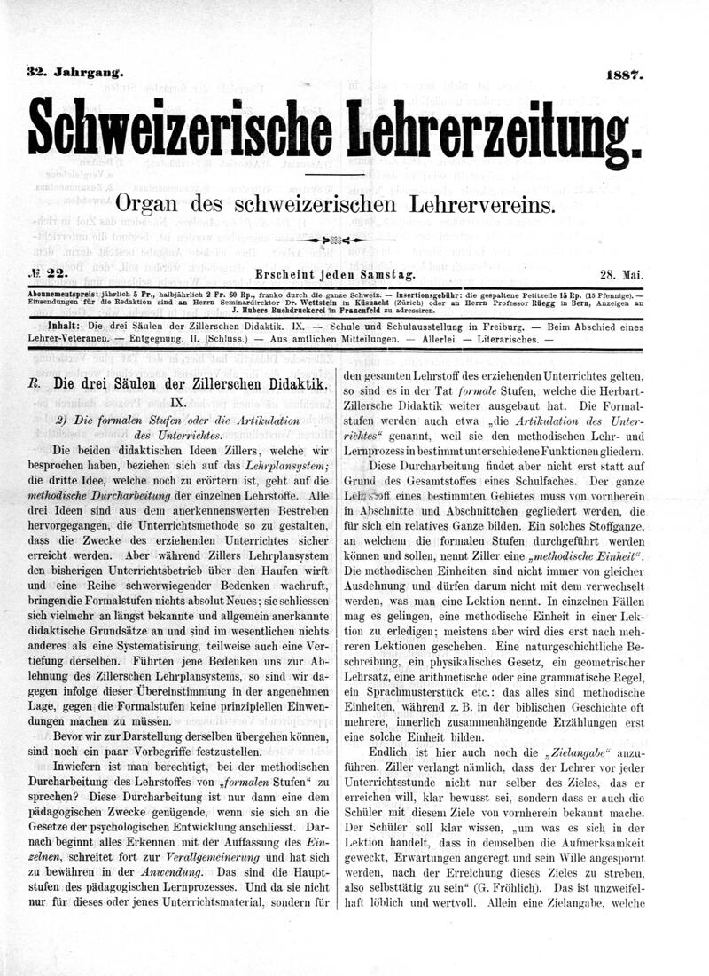 Buchumschlag - Heft 22