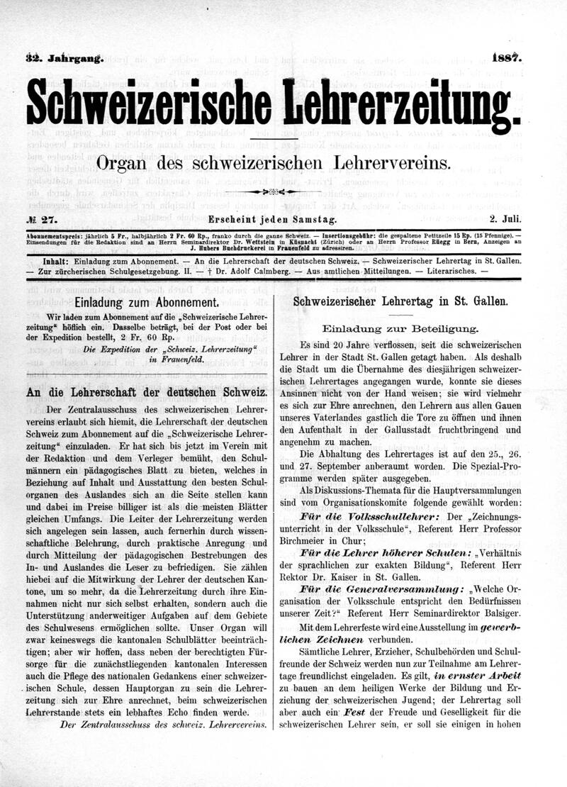 Buchumschlag - Heft 27