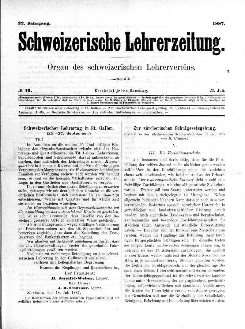 Buchumschlag - Heft 30