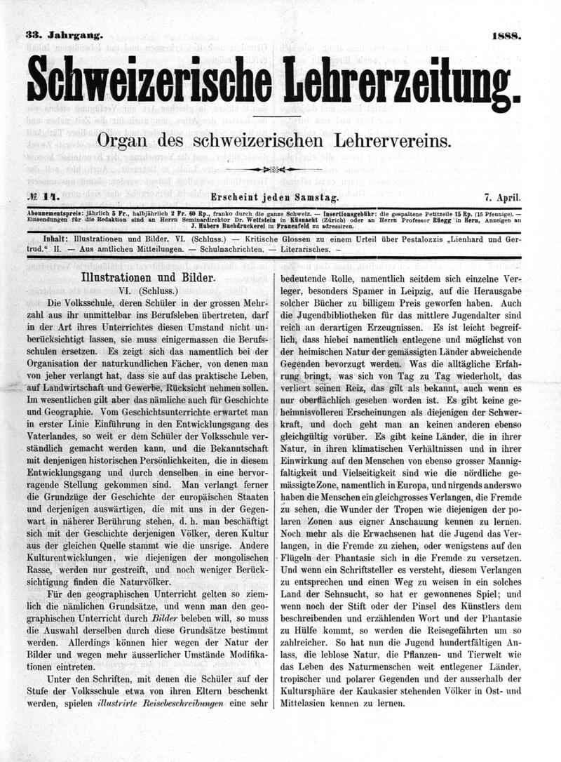 Buchumschlag - Heft 14