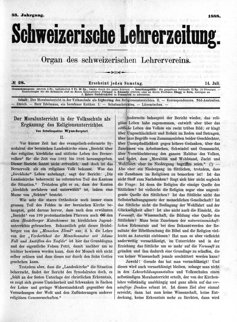 Buchumschlag - Heft 28