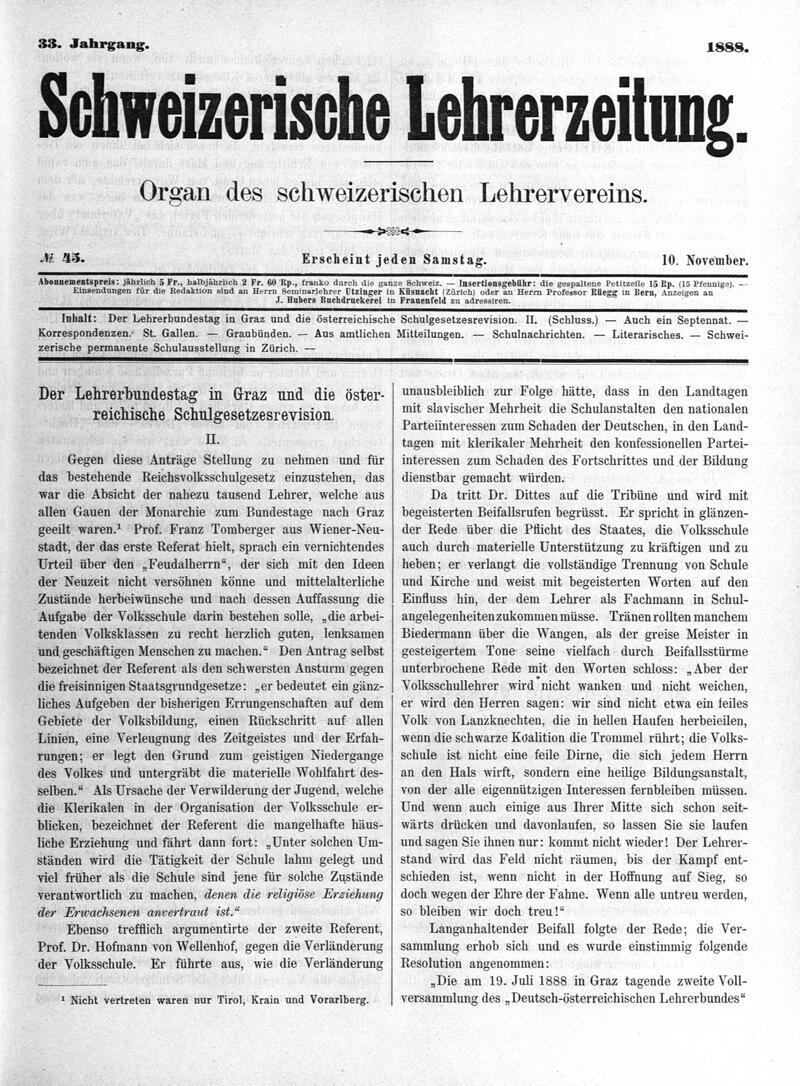 Buchumschlag - Heft 45