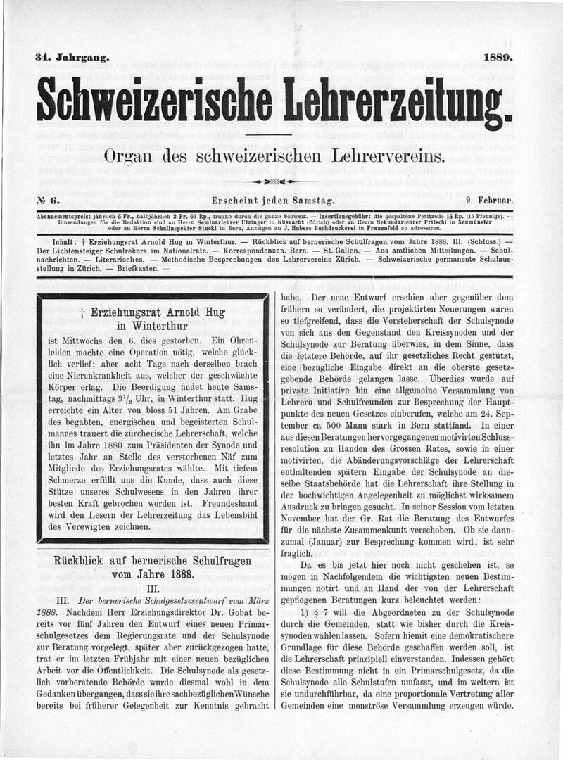 Buchumschlag - Heft 6