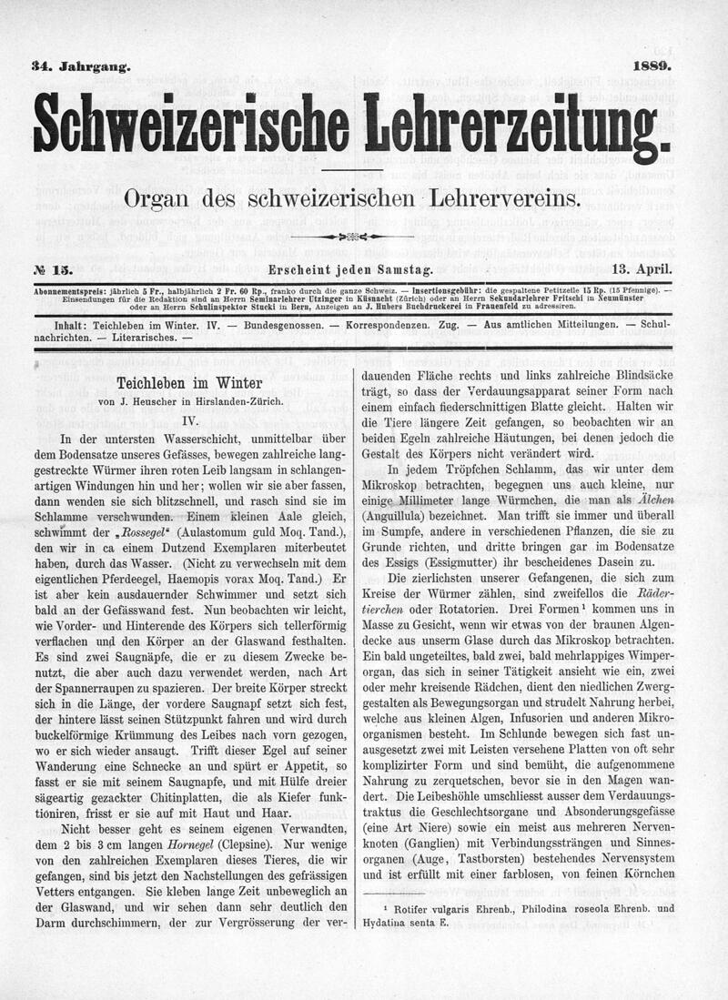 Buchumschlag - Heft 15