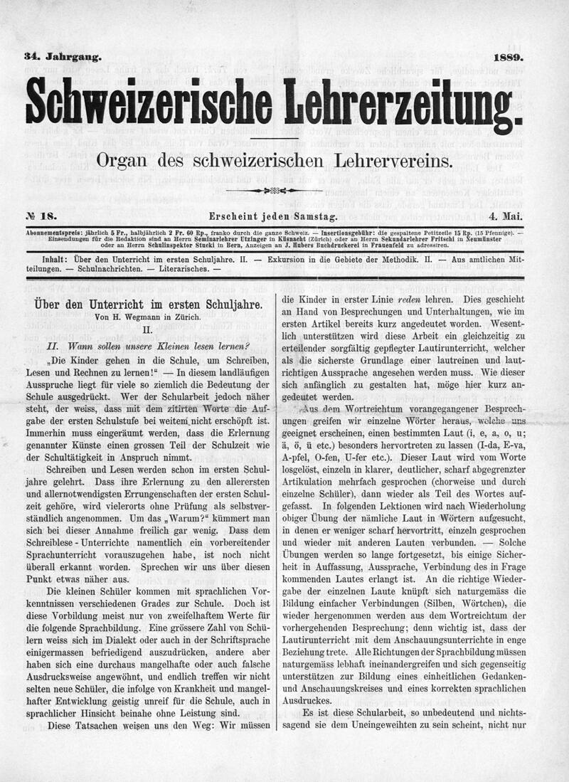 Buchumschlag - Heft 18