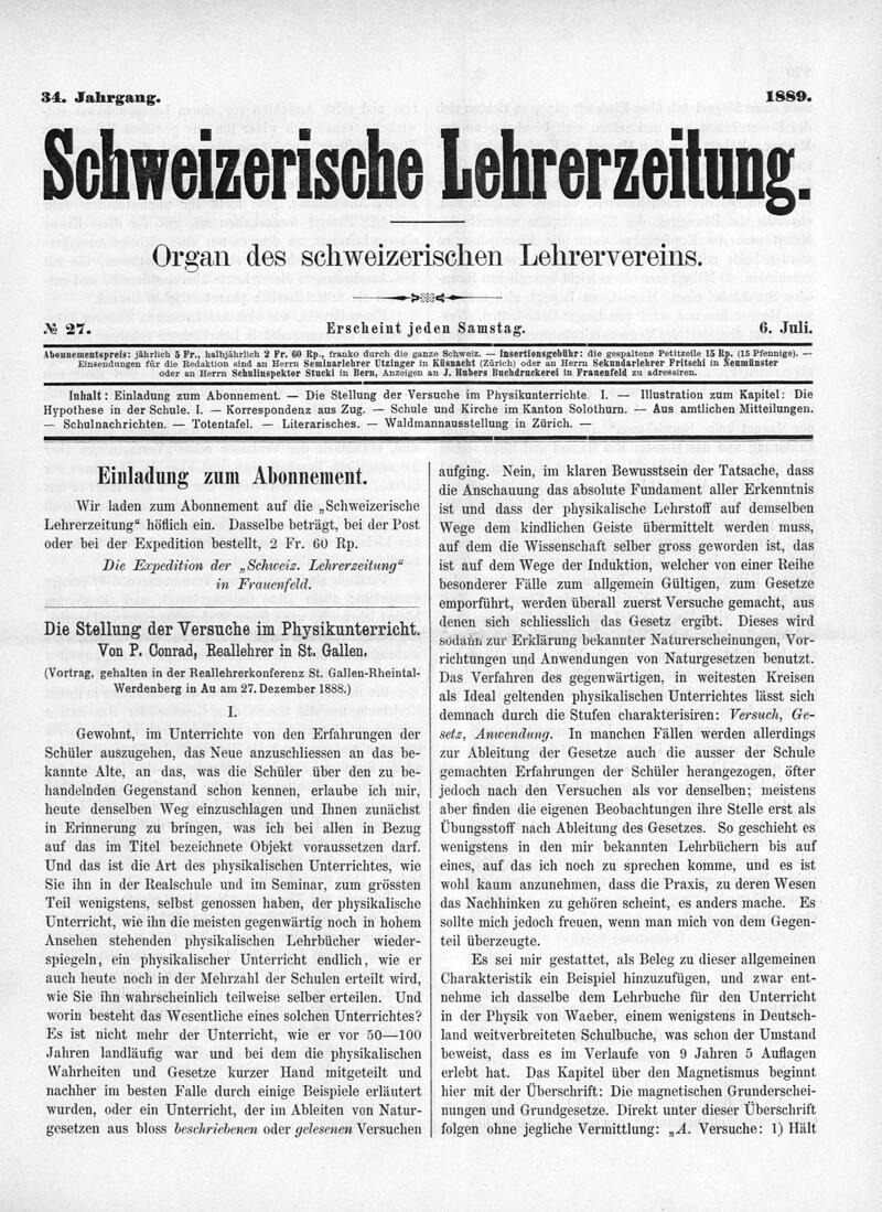 Buchumschlag - Heft 27