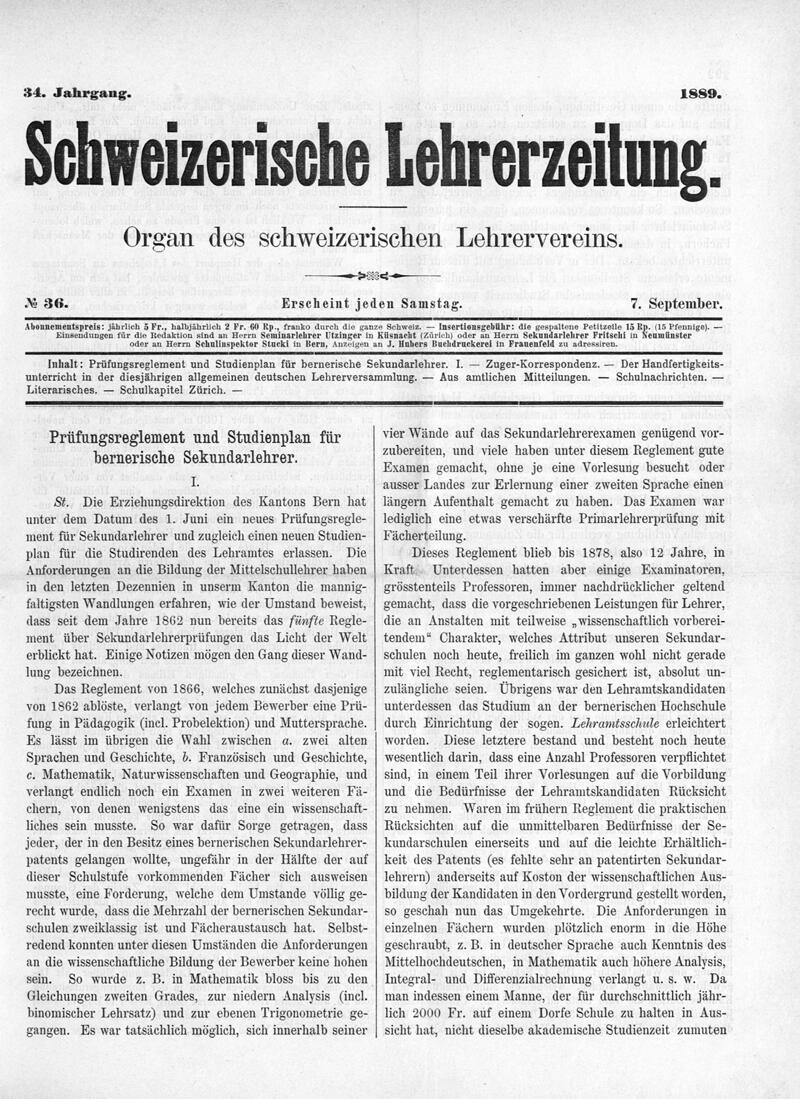 Buchumschlag - Heft 36