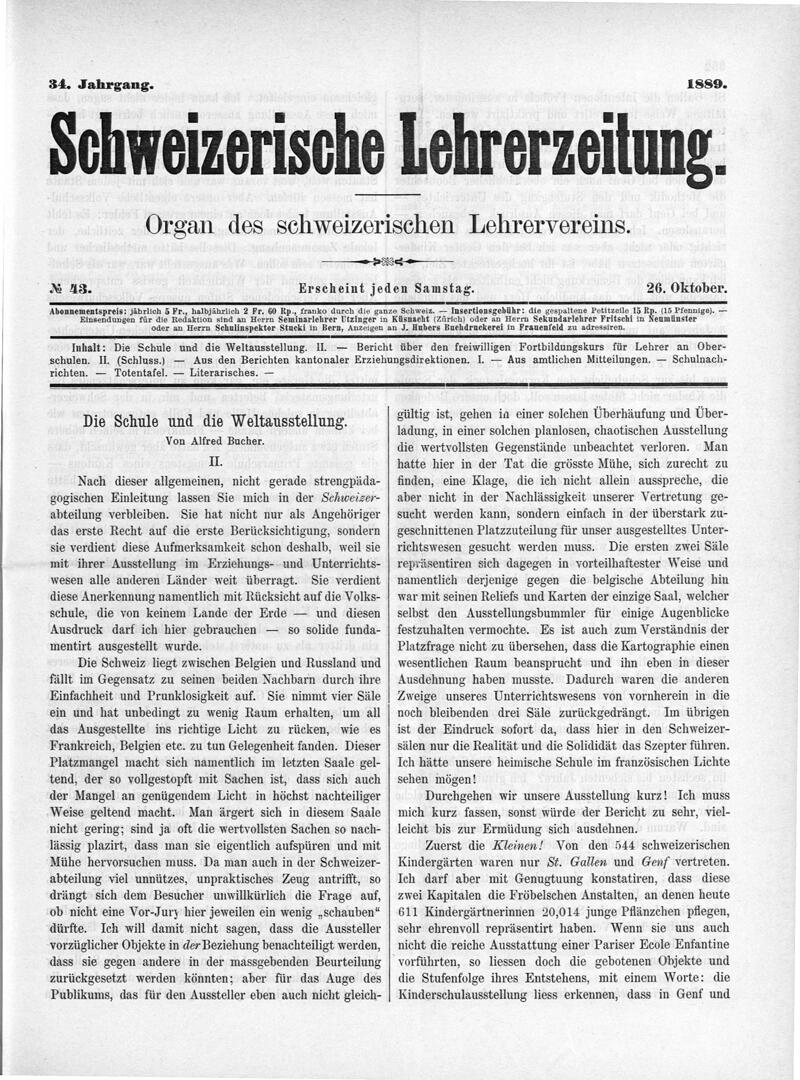 Buchumschlag - Heft 43