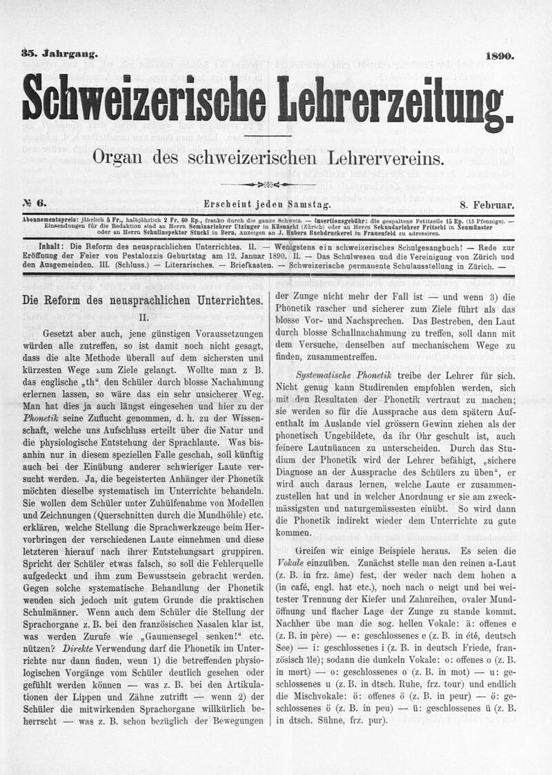 Buchumschlag - Heft 6