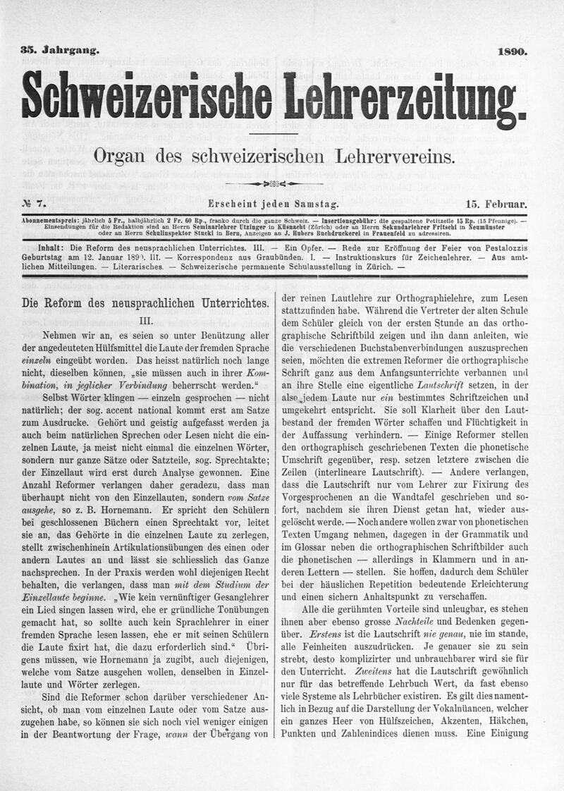 Buchumschlag - Heft 7