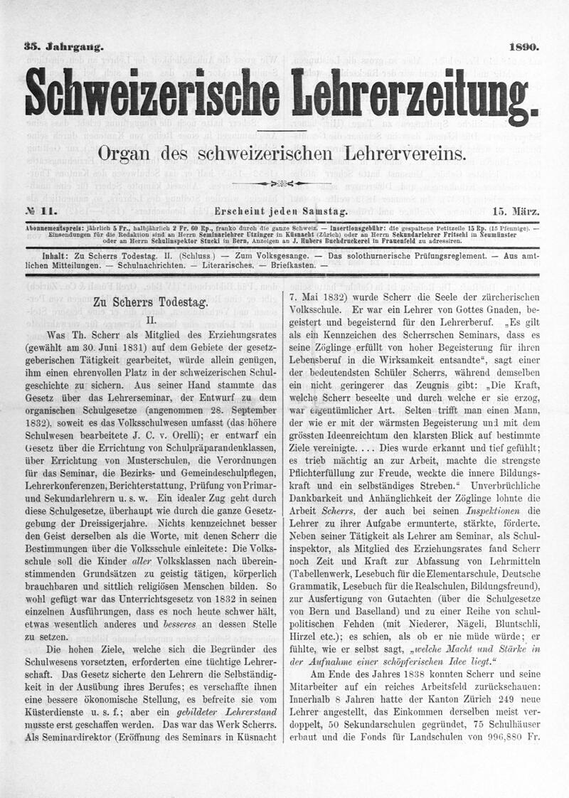 Buchumschlag - Heft 11