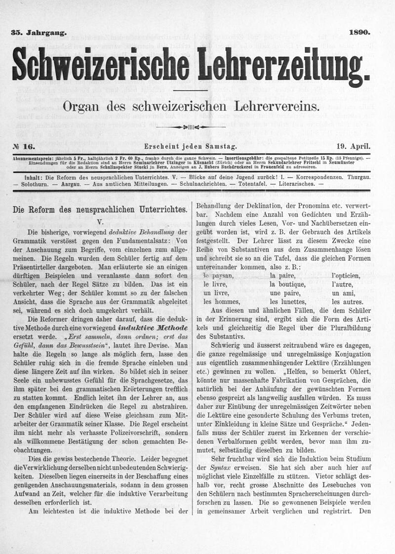 Buchumschlag - Heft 16