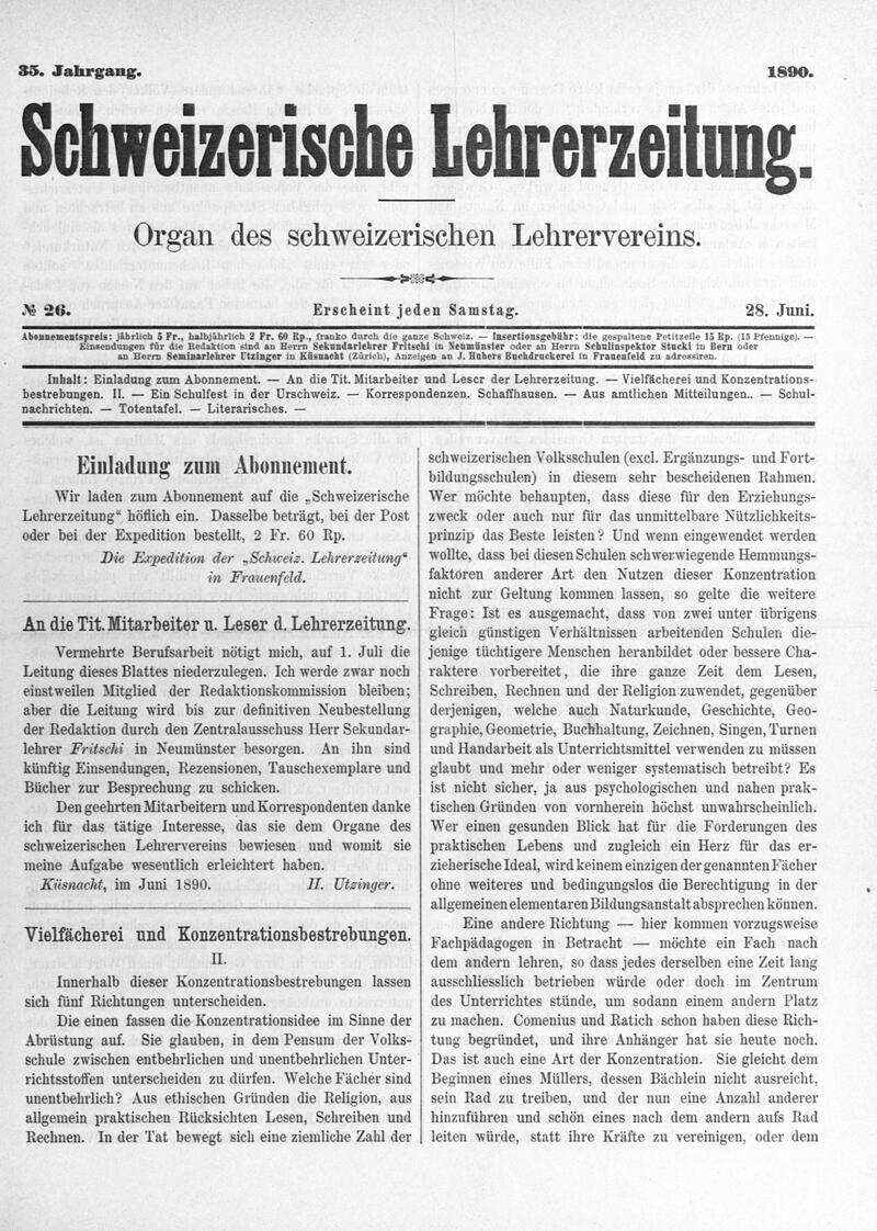 Buchumschlag - Heft 26