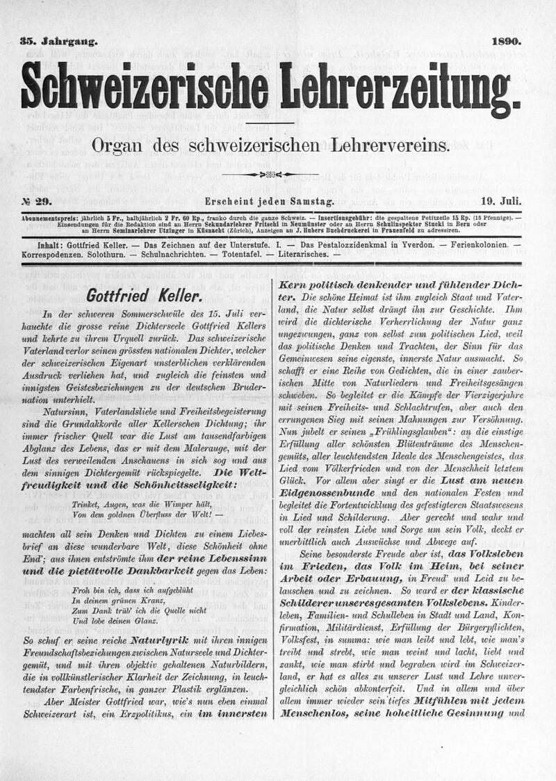 Buchumschlag - Heft 29