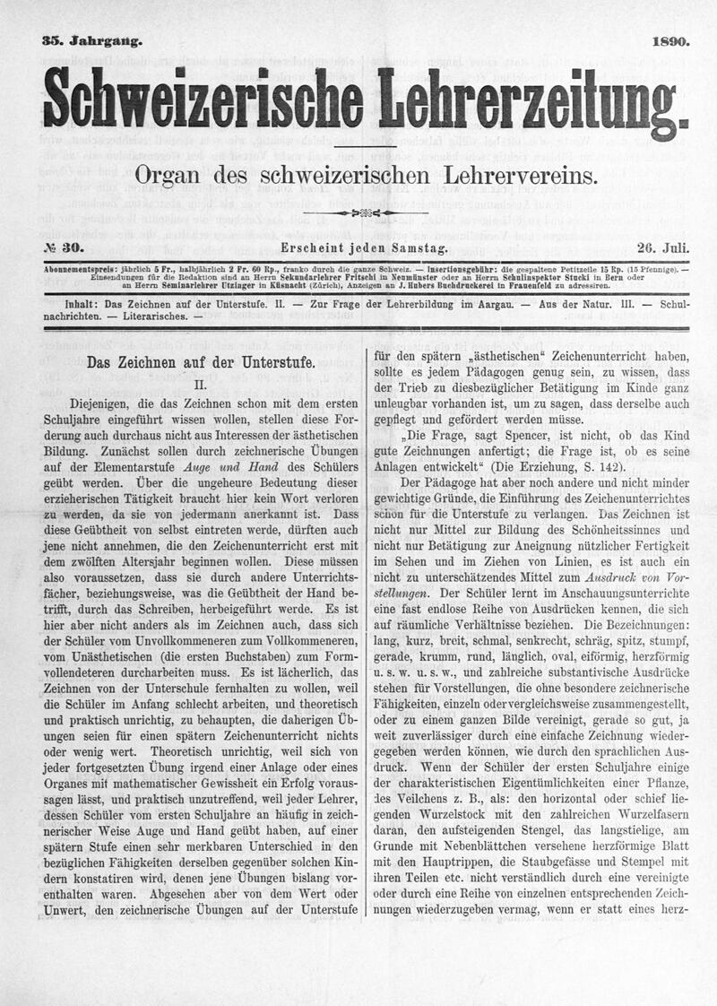 Buchumschlag - Heft 30