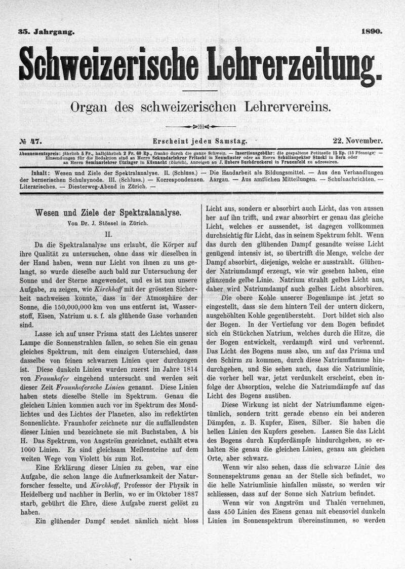 Buchumschlag - Heft 47